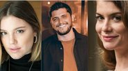 Alice Wegmann, Bruno Gissoni e Alinne Moraes - Reprodução / Instagram e Globo/Victor Pollak