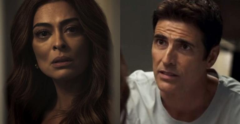 Juliana Paes e Reynaldo Gianecchini - Reprodução/Globo