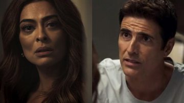 Juliana Paes e Reynaldo Gianecchini - Reprodução/Globo