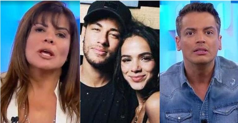 Mara Maravilha, Bruna Marquezine, Neymar Jr e Leo Dias - Reprodução / Fofocalizando e Instagram