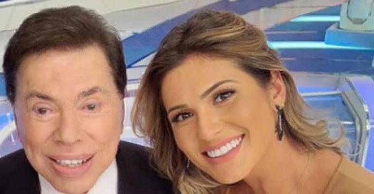 Silvio Santos e Lívia Andrade - Reprodução/Instagram