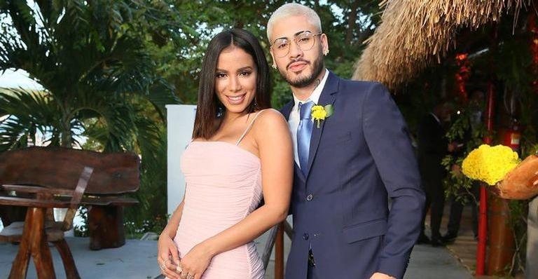 Anitta e Kevinho no casamento de Carlinhos Maia - Reprodução/Instagram