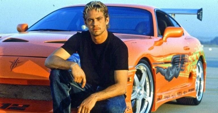 Paul Walker durante gravações do 'Velozes e Furiosos 1' - Foto/Destaque Fast and Furious 1