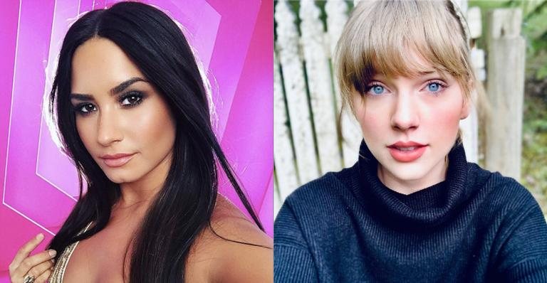 Demi Lovato fala sobre suposta indireta para Taylor Swift na noite do VMA 2019 - Foto/Destaque Instagram