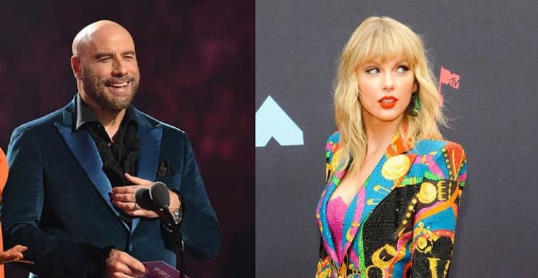 John Travolta e Taylor Swift - Reprodução/Destaque