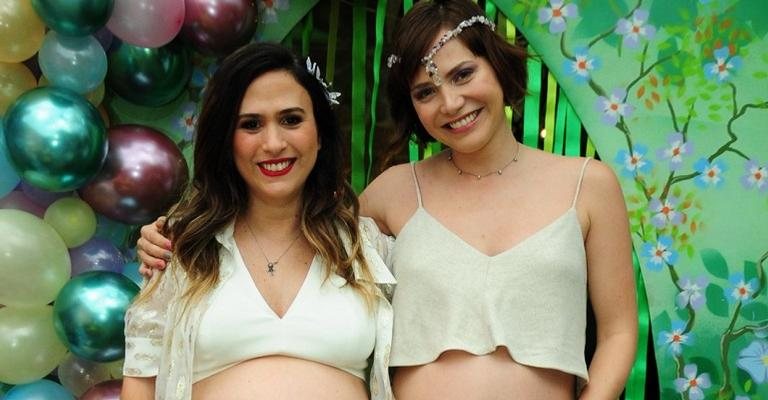 Leticia Colin e Tatá Werneck comemoraram juntas o Chá de Bebê! - AgNews