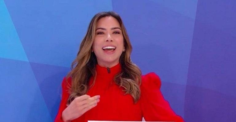 Patricia Abravanel durante Programa do Silvio Santos - SBT/Reprodução