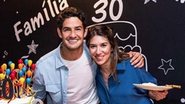 Jogador comemorou aniversário ao lado da esposa - Reprodução/Instagram