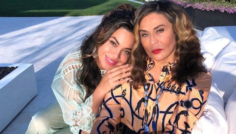 Beyoncé e sua mãe Tina Knowles - Reprodução/Instagram