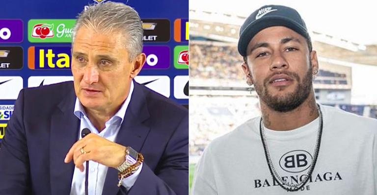 Tite e Neymar Jr. - Reprodução/Instagram