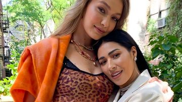 Gigi Hadid e Simaria - Hudson Rennan