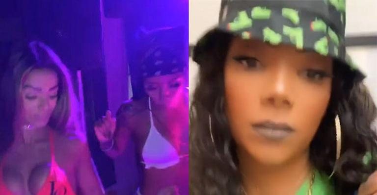 Ludmilla arma pool party e esquenta o clima com famosas de biquíni - Reprodução/Instagram