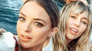 Kaitlynn Carter e Miley Cyrus durante viagem romântica para a Itália - Foto/Destaque Instagram