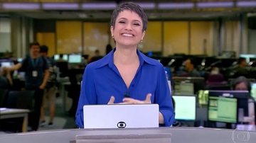 Sandra Annenberg - Reprodução/Globo