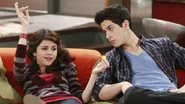 Selena Gomez e David Henrie como Alex e Justin Russo em "Os Feiticeiros de Waverly Place" - Reprodução/Disney Channel