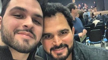 Luciano Camargo com o filho Nathan Phillipe - Instagram/Reprodução