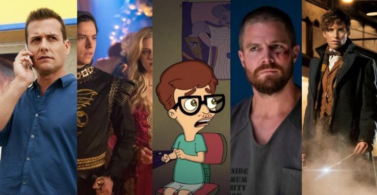 Suits, Riverdale, Big Mouth, Arrow e Animais Fantásticos e Onde Habitam - Reprodução/Instagram