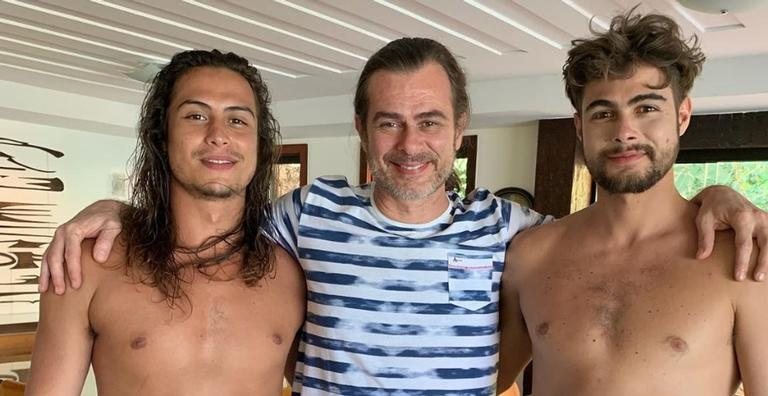 Franciso Vitti, João Vitti e Rafael Vitti - Instagram/Reprodução