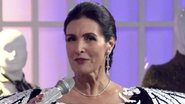 Fátima Bernardes como Hebe Camargo no Encontro - Reprodução/Globo