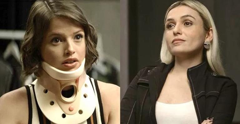 Agatha Moreira e Monica Iozzi em A Dona do Pedaço - Reprodução/Globo