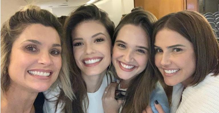 Flávia Alessandra, Vitória Strada, Juliana Paiva e Deborah Secco - Reprodução/Instagram