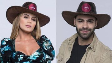 Netto e Aricia Silva em A Fazenda - Divulgação/Record