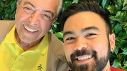 Mauricio de Sousa e Mauro Sousa - Reprodução/Instagram