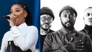 Ludmilla é convidada pela banda Black Eyed Peas para fazer música juntos - Roberto Filho/Brazil News e Divulgação