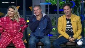 Thayse, Túlio e Viny estão na terceira roça do reality. - Divulgação/Record TV