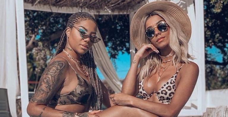 Ludmilla e Brunna Gonçalves encantam a web com fotos durante viagem para a Àfrica - Foto/Destaque Instagram