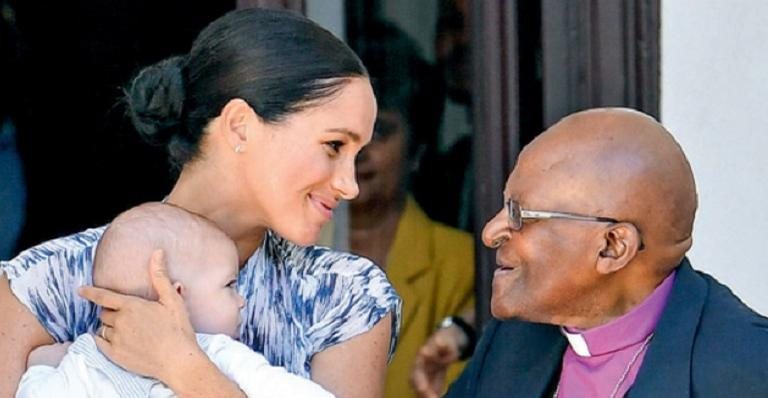 Casal real visita o arcebispo Desmond Tutu - Toby Melville/Wireimage