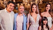 Recém-casados são felicitados por Edu Guedes e sua família - Produtora7