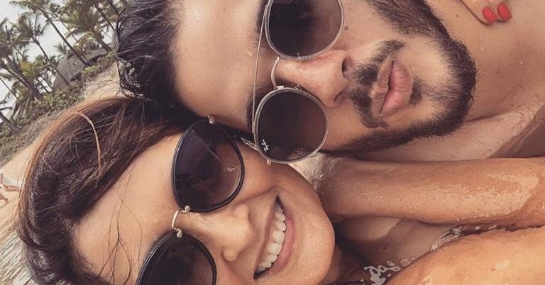 Fátima Bernardes e Túlio Gadêlha curtindo juntos em Porto de Galinhas - Instagram