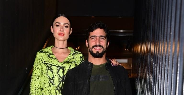 Thaila Ayala e Renato Goés em lançamento de coleção - Leo Franco/AgNews