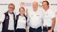 Eddie Jordan, Caroline Mohr, Albert II e Ilya Meliya - Arnold Jerock via Getty Images