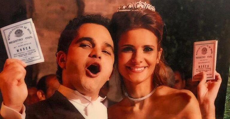 Luciano Camargo celebra 16 anos de casamento com Flávia Camargo - Reprodução/Instagram