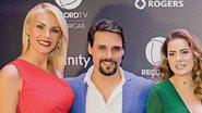 Ana Hickmann, Felipe Cunha e Rayanne Morais - RecordTV