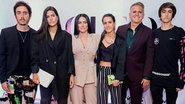 Cleo e família no lançamento da plataforma - AgNews