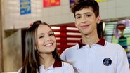 Larissa Manoela e João Guilherme como Mirela e Luca em As Aventuras de Poliana - Divulgação/SBT