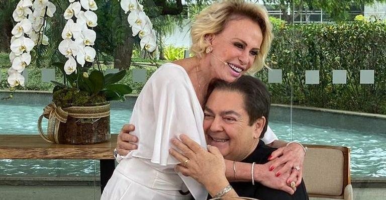 Ana Maria Braga agradece visita de Faustão no "Mais Você" - Reprodução/Instagram