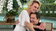 Ana Maria Braga agradece visita de Faustão no "Mais Você" - Reprodução/Instagram