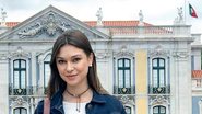 Day Mesquita no Palácio de Queluz, em Sintra - Arquivo pessoal