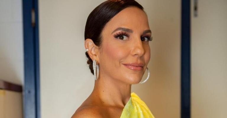 Ivete Sangalo durante os bastidores do programa musical ''The Voice'' - Foto/Instagram