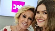 Ana Maria Braga e Maisa nos bastidores do Mais Você - Twitter