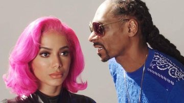 Anitta deseja feliz aniversário para o rapper Snoop Dogg - Instagram