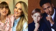 Rafa Justus e Ticiane Pinheiro; Davi Lucca e Neymar Jr. - Instagram