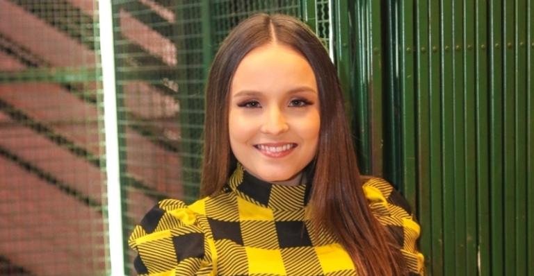 Larissa Manoela em entrevista coletiva - Thiago Duran/AgNews