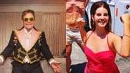 Elton John e Lana Del Rey aparecem juntos em entrevista - Instagram