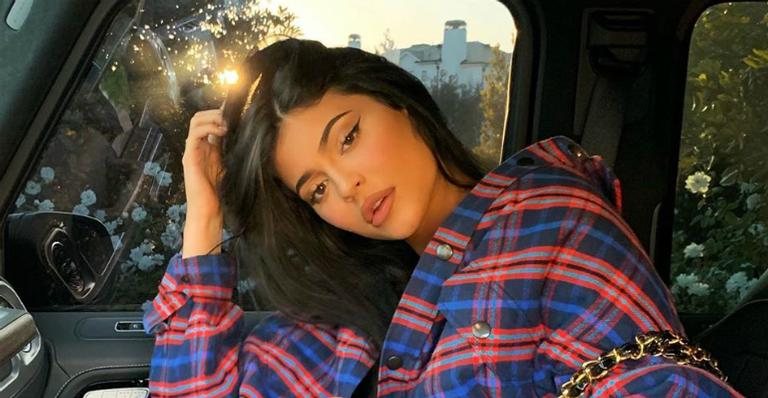 Kylie Jenner relembra reta final da gravidez com foto rara - Instagram