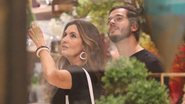 Fátima Bernardes e Túlio Gadêlha trocam carinhos em shopping no Rio - Rodrigão Adão/AgNews